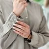 شومیز مانتویی الیاف پنبه شادان