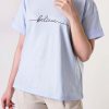 تیشرت باکسی نخ پنبه Believe (ایراددار)