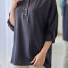تونیک مانتویی لینن کاترینا