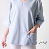 تونیک مانتویی یقه هفت