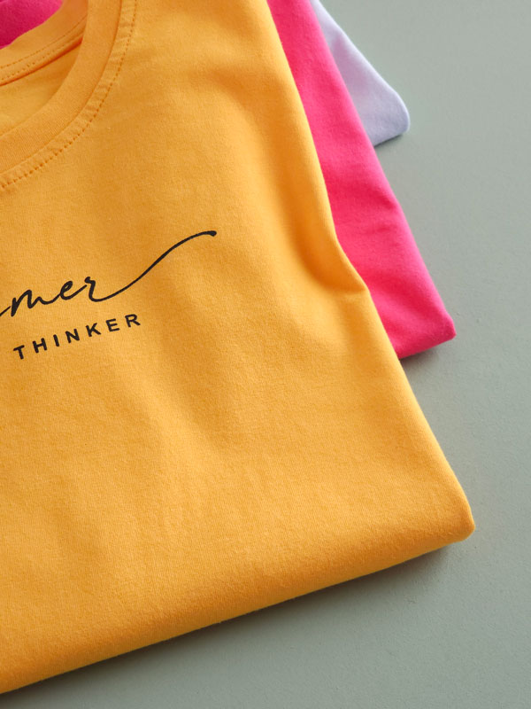 تیشرت نخ پنبه ‌‌Night thinker