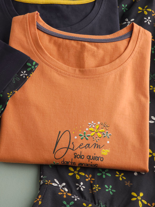 ست راحتی تیشرت و شلوارک Dream