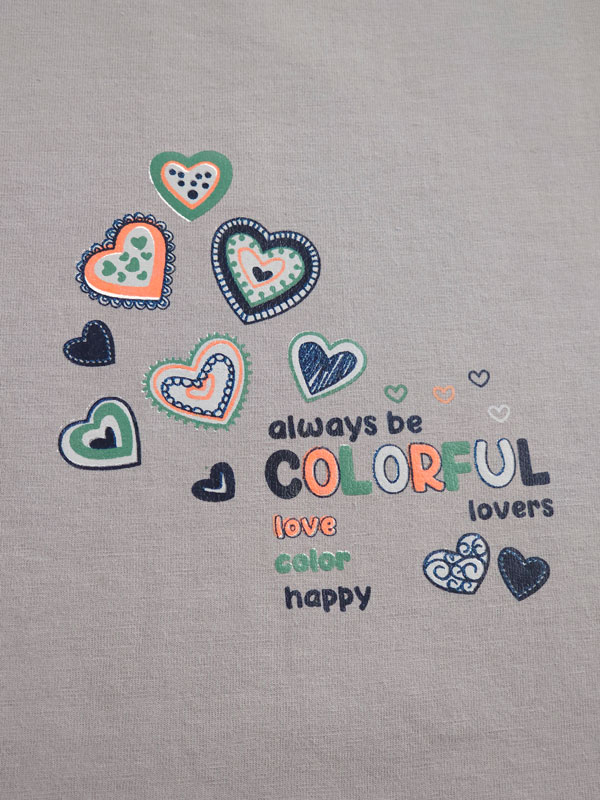 ست تیشرت و شلوار Colorful