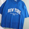 تیشرت باکسی زنانه New york 557258