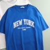 تیشرت باکسی زنانه New york 557258
