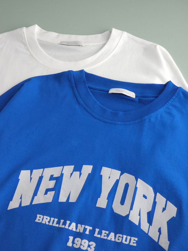تیشرت باکسی زنانه New york 557258