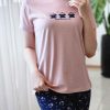 ست راحتی زنانه تیشرت و شلوار میکی