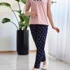 ست راحتی زنانه تیشرت و شلوار میکی