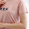 ست راحتی زنانه تیشرت و شلوار میکی