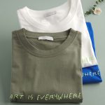 تیشرت باکسی نخ پنبه Art Is Every Where