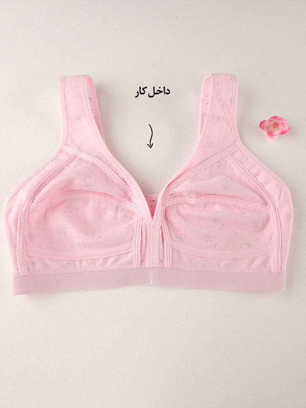 نیم تنه نخ پنبه گل آسا