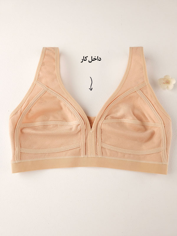 نیم تنه نخ پنبه گل آسا