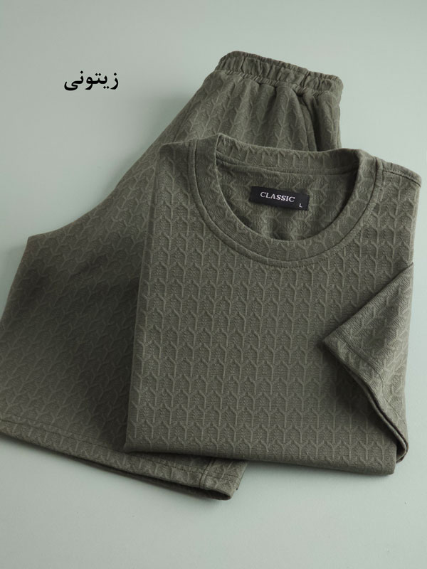ست تیشرت و شلوارک مردانه 575053