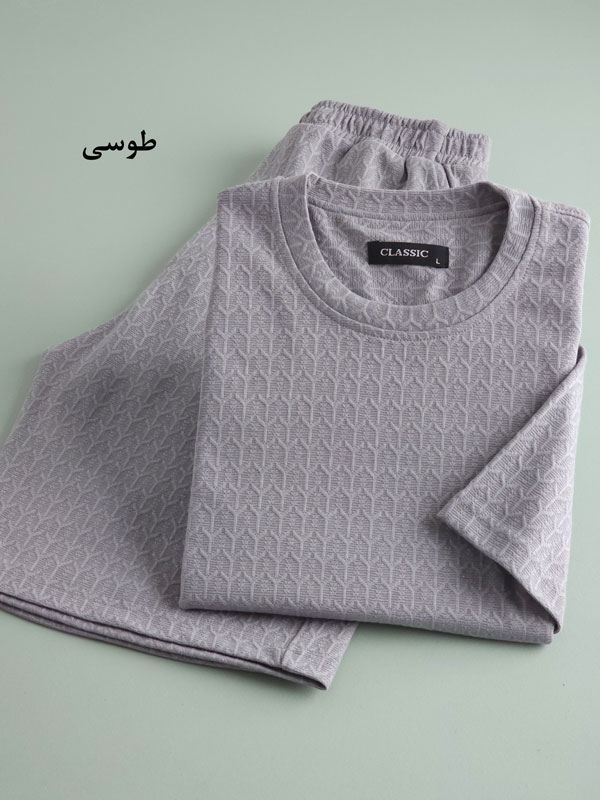 ست تیشرت و شلوارک مردانه 575053