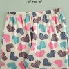 ست راحتی زنانه تیشرت و شلوارک love is all