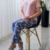 ست خونگی زنانه تیشرت و شلوار Nice life