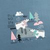 ست خونگی زنانه تیشرت و شلوار Nice life