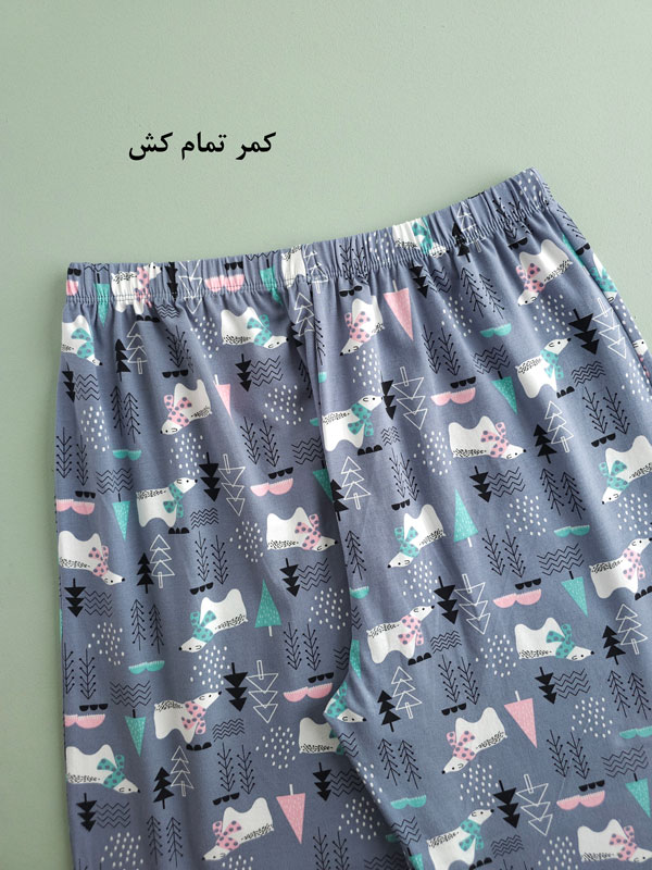 ست خونگی زنانه تیشرت و شلوار Nice life