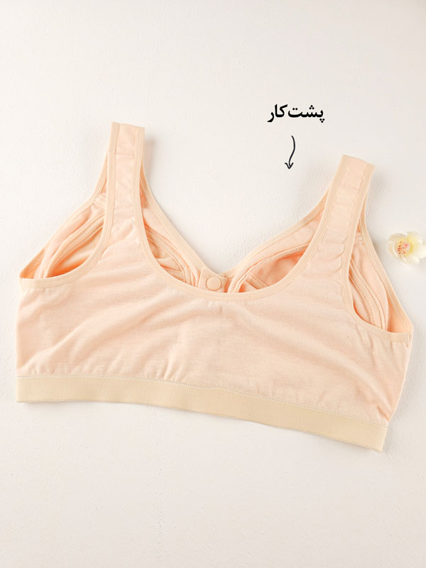 نیم تنه نخ پنبه جلودکمه آیسا