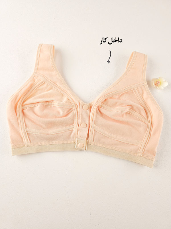 نیم تنه نخ پنبه جلودکمه آیسا