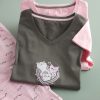 ست راحتی زنانه تیشرت و شلوارک Lovely Cats