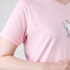 ست راحتی زنانه تیشرت و شلوارک Lovely Cats