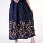 دامن بلند نخی ستاره