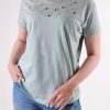 تیشرت خامه دوزی شقایق