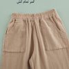 شلوار راسته کلاسیک الیاف طبیعی ماهان