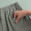 شلوار راسته کلاسیک الیاف طبیعی ماهان