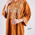 پیراهن مانتویی بلند هور