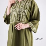 پیراهن مانتویی بلند هور