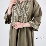 پیراهن مانتویی بلند هور