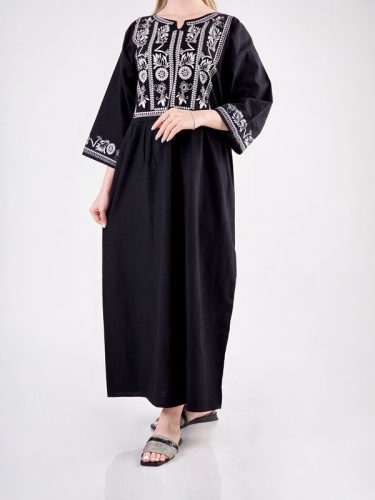 پیراهن مانتویی بلند هور