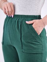 شلوار راسته کلاسیک الیاف طبیعی ماهان