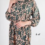 پیراهن بلند طرحدار یاس
