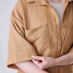 شومیز مانتویی لینن شاپرک