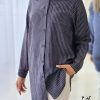شومیز مانتویی طرحدار آوینا (ایراددار)