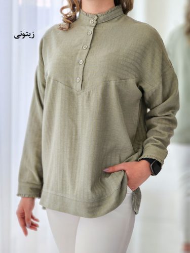 تونیک مانتویی لینن درین