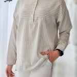 تونیک مانتویی لینن درین