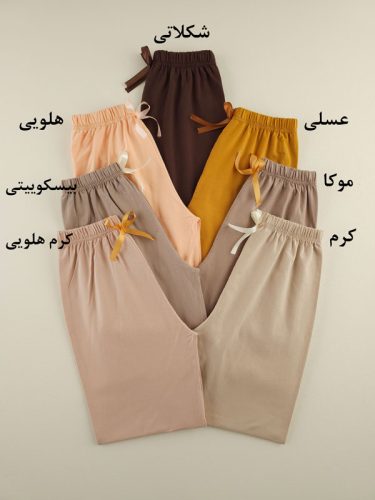 شلوارک راحتی نخ پنبه زنانه