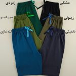 شلوارک راحتی نخ پنبه زنانه