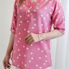 تونیک یقه V غنچه