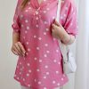 تونیک یقه V غنچه