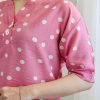 تونیک یقه V غنچه