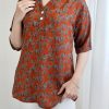 تونیک یقه V غنچه