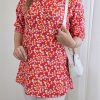تونیک یقه V غنچه