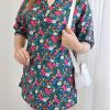 تونیک یقه V غنچه