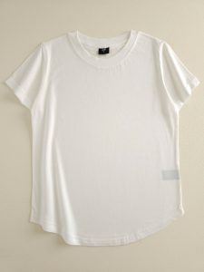 تیشرت سفید ساده زنانه H&M