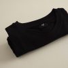 تیشرت مشکی ساده زنانه H&M